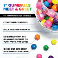 Candy Envy 1" Gumball Shimmer Assorted Spring  2LB