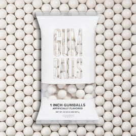 Candy Envy 1" Gumball Shimmer White 2LB