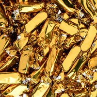 Candy Envy Caramel Foil Gold | 2lb, Bag