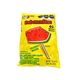 Candy Pop Rebanaditas Sandia Paleta con chile