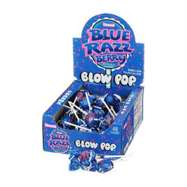 Charms Blow Pop Blue Razz Berry | 48ct, Bag
