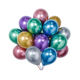 Chrome Latex Balloon 18 inch 10ct-Assorted