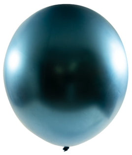 Chrome Latex Balloon 36 inch 2ct-Blue
