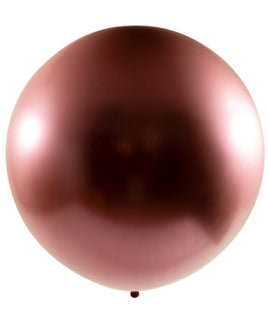 Chrome Latex Balloon 36 inch 2ct-Rose
