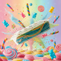 Cintaroos Mint Fantasy Licorice Belts | 200ct, Tub