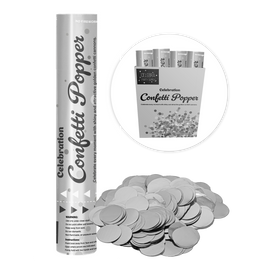 Confetti Canon Popper Silver | 1ct Tube