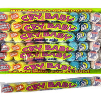 Cry Baby Extra Sour Bubble Gum 9-pcs Tube