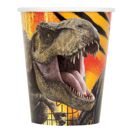 Cup 9z 8ct - Jurassic World