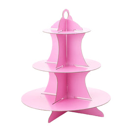 Cupcake Stand Pink 3-Tier | Bag