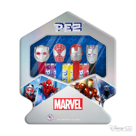 PEZ Marvel Gift Tin 100 Anniversary 4ct