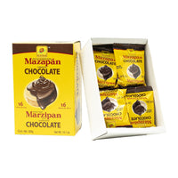 De La Rosa Mazapan con Chocolate | 16ct, Box
