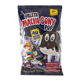 De La Rosa Paleta Malva Bony Pop | 40ct, Bag