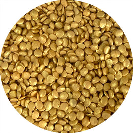 DecoPac Confetti Quins Gold | 19.5oz, Tub