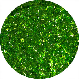 DecoPac Edible Glitter Green | 4oz, Tub