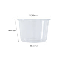 Deli Container Round (16 - 50 oz)  | Bag