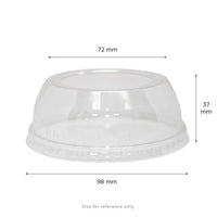 Dome Lid (12 - 24 oz) Wide | 50ct, Bag