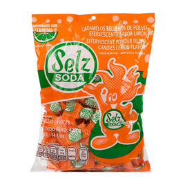 Dulces Anáhuac Bucati Selz Soda Limon | 100ct, Bag