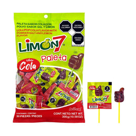 Dulces Anáhuac Limon7 Cola | 30ct, Bag