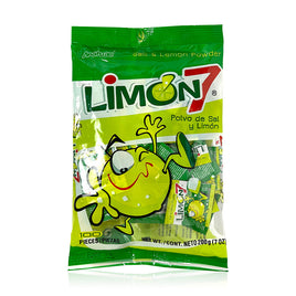 Dulces Anáhuac Limon7 Salt & Lemon Powder Bolsa | 7oz, 100ct, Bag