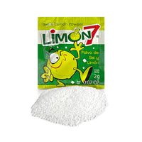 Dulces Anáhuac Limon7 Salt & Lemon Powder Bolsa | 7oz, 100ct, Bag