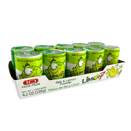 Dulces Anáhuac Limon7 Salt & Lemon Powder Salero | 10ct, Box