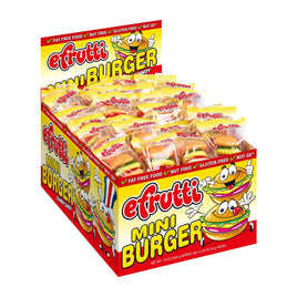 Efrutti Gummy Mini Burger Box | 60ct, Box