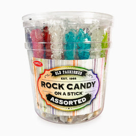 Espeez Old Fashioned Rock Candy Stick Assorted | 36ct, Tub