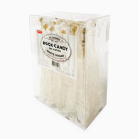 Espeez Old Fashioned Rock Candy on a Stick - White Sugar | 18ct, Box
