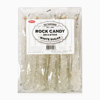 Espeez Old Fashioned Rock Candy on a Stick - White Sugar | 18ct, Box