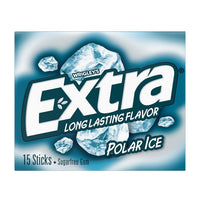 Extra Polar Ice Gum (15 Stick, Sugar Free)