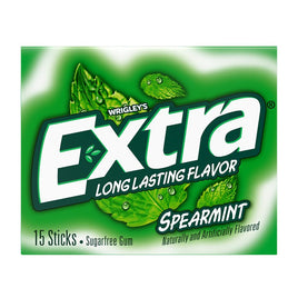 Extra Spearmint Gum (15 Stick, Sugar Free)
