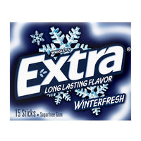 Extra Winterfresh Gum (15 Stick, Sugar Free)