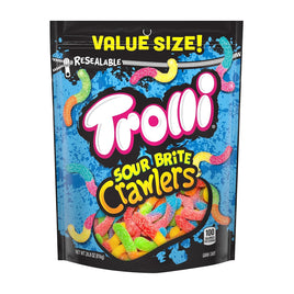 Ferrara Trolli Sour Britecrawlers | 28.8oz, Bag