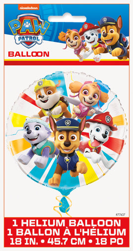 Foil Balloon 18" - Paw Patrol