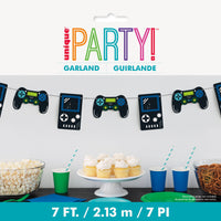 Garland Banner 7ft - Gamer