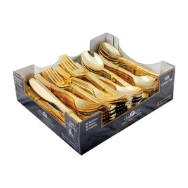 Gold Cutlery Combo Set | 100ct, Box