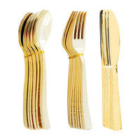 Gold Cutlery Combo Set | 100ct, Box