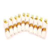 Gold Rolled Cutlery | 50ct, Box