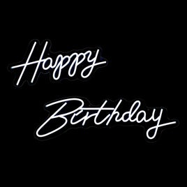 Happy Birthday Neon | Each
