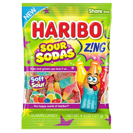 Haribo Sour Sodas 4.52oz