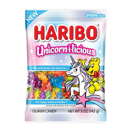 Haribo Unicorn-i-licious Gummi Candy | 5oz