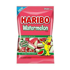 Haribo Watermelon Soft & Sweet Gummi Candy | 3.1oz
