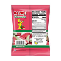 Haribo Watermelon Soft & Sweet Gummi Candy | 3.1oz