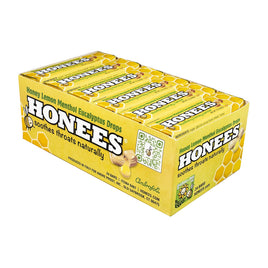 Honees Lemon Menthol Honey Filled Drops Bar | 1.6oz