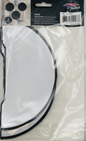 Honeycomb 8 inch 3-piece - Black
