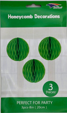 Honeycomb 8 inch 3-piece - Emerald