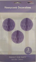 Honeycomb 8 inch 3-piece - Lavender