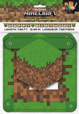 Joint Banner Large - Minecraft