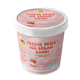 Josh Bosh Freeze Dried Ice Cream Candy Strawberry | 1.75oz, Bag