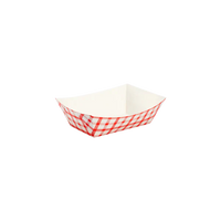 Karat Food Tray 1lb Red 250ct